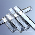 crystal glass triangular prism bead for wedding decoration